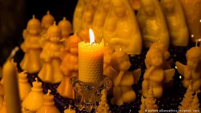 Candles made out of beeswax