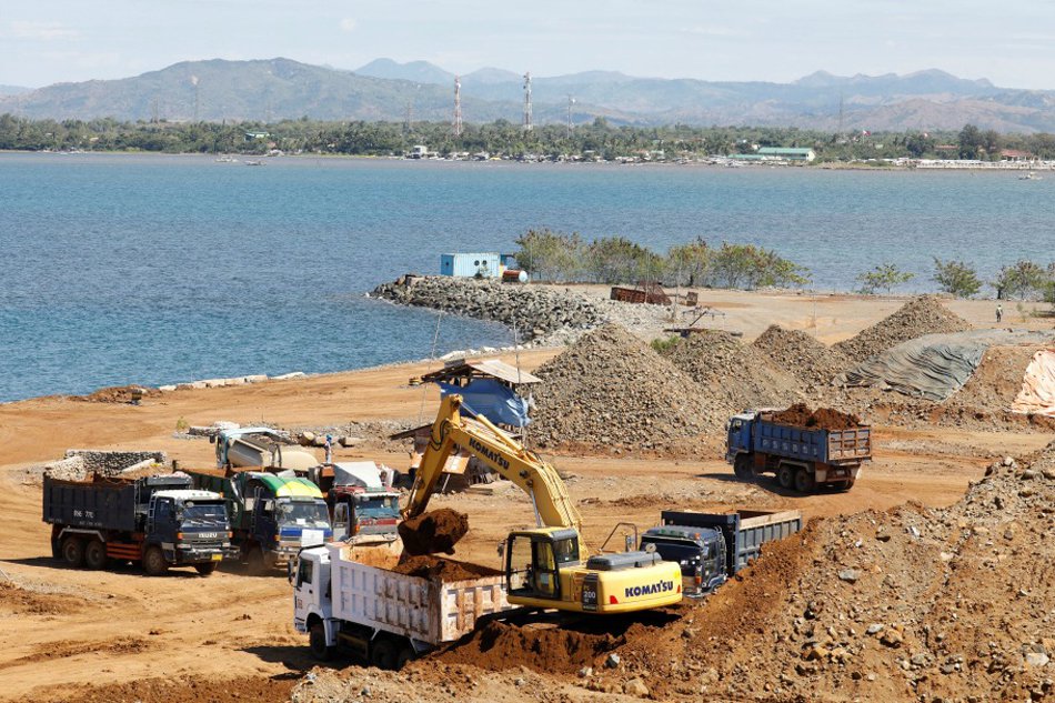 A view of nickel ore stockpiles at a port in Sta Cruz, Zambales in northern Philippines Feb. 8, 2017. Erik De Castro, Reuters/File