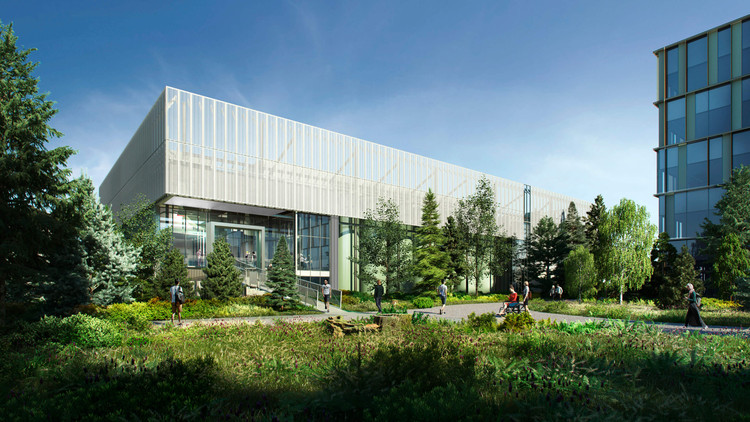 Strategies to Reduce Embodied Carbon in the Built Environment, The Thermal Energy Center at Microsofts headquarters in Redmond, Washington, powers the campus almost entirely through electricity provided by geothermal energy exchanges. The project acts as a pilot program for the Embodied Carbon in Construction Calculator (EC3), a free database of construction EPDs and matching building impact calculator.. Image Courtesy of NBBJ