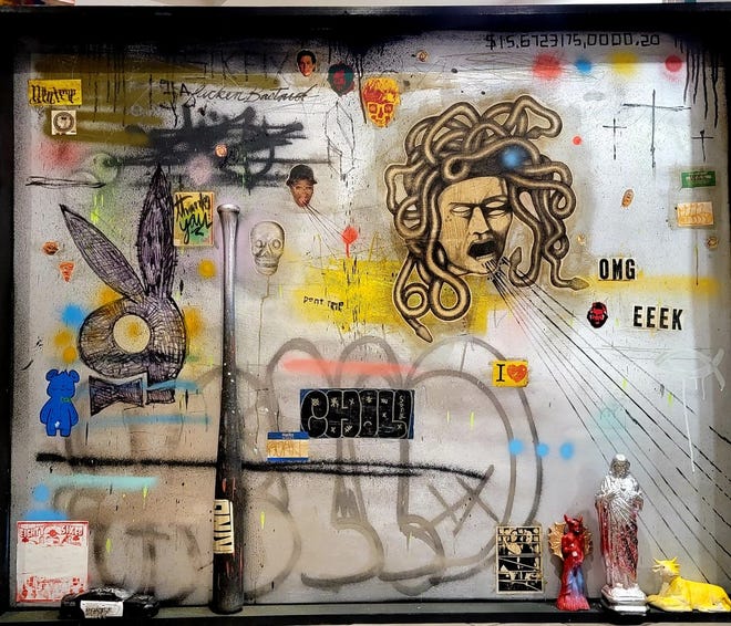 Local artist Carlos Ramirez'