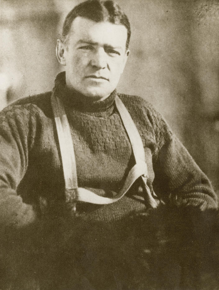 Sir Ernest Shackleton, Antarctica, 1914. Imperial Trans-Antarctic Expedition 1914-1916 (Weddell Sea Party). / Credit: Royal Geographical Society via Getty Images