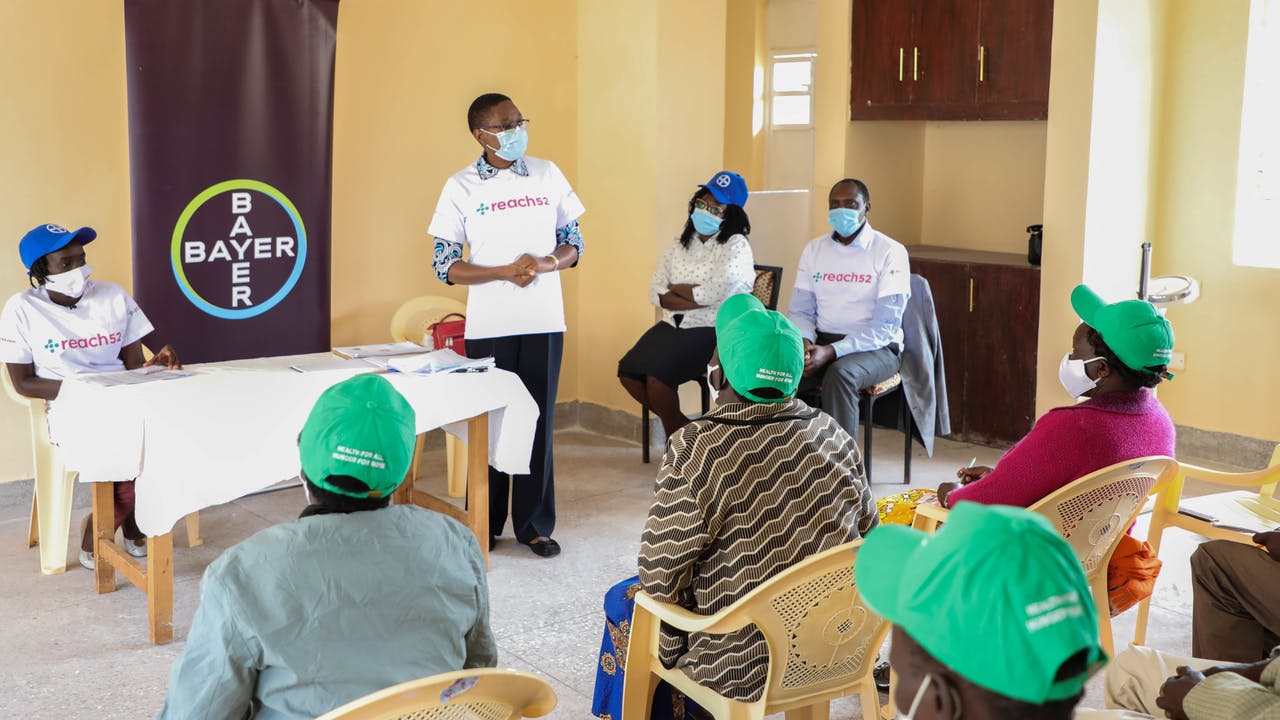 A health education program with reach52 in Kenya.