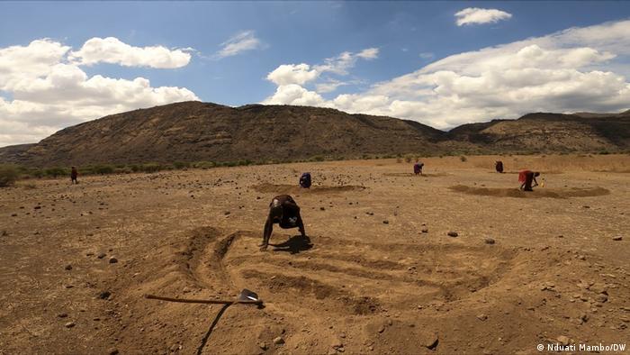 Bund soil restoration Tanzania