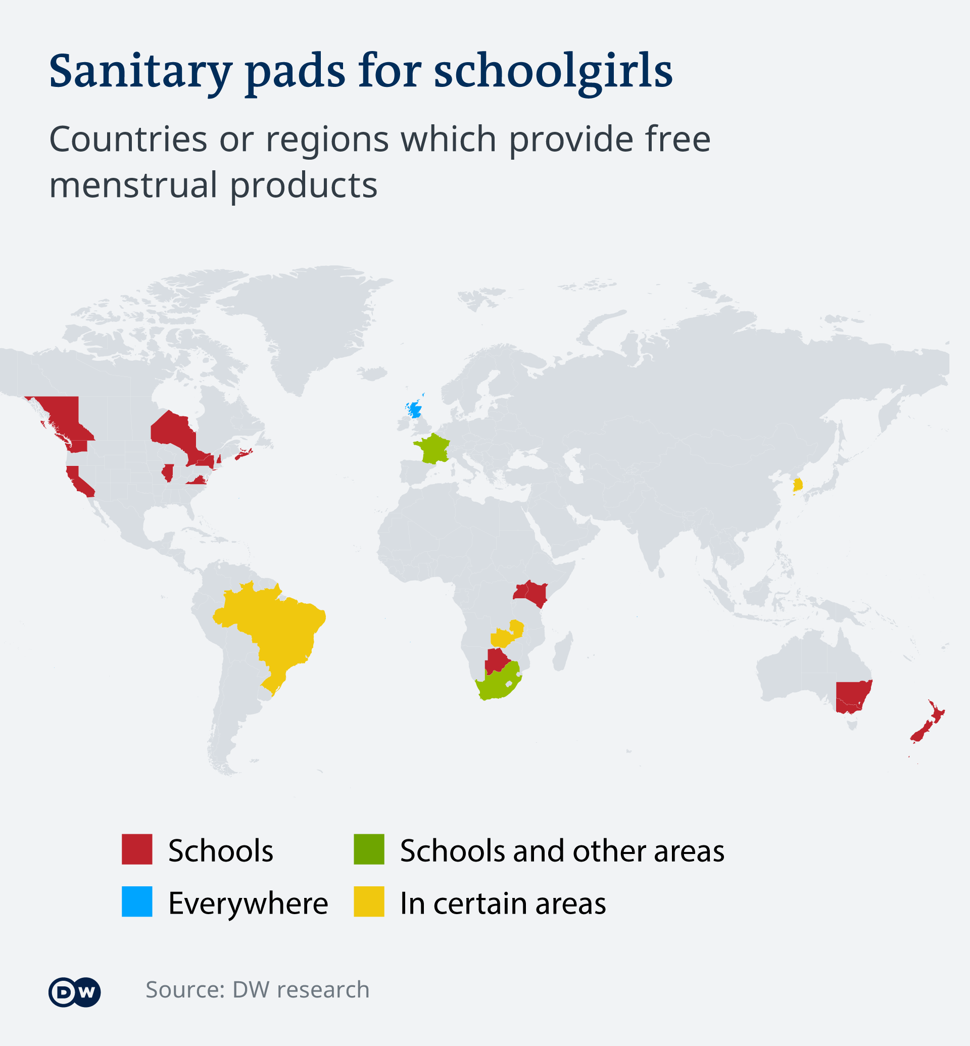 Infografik Menstruationsartikel fr Schulmdchen EN