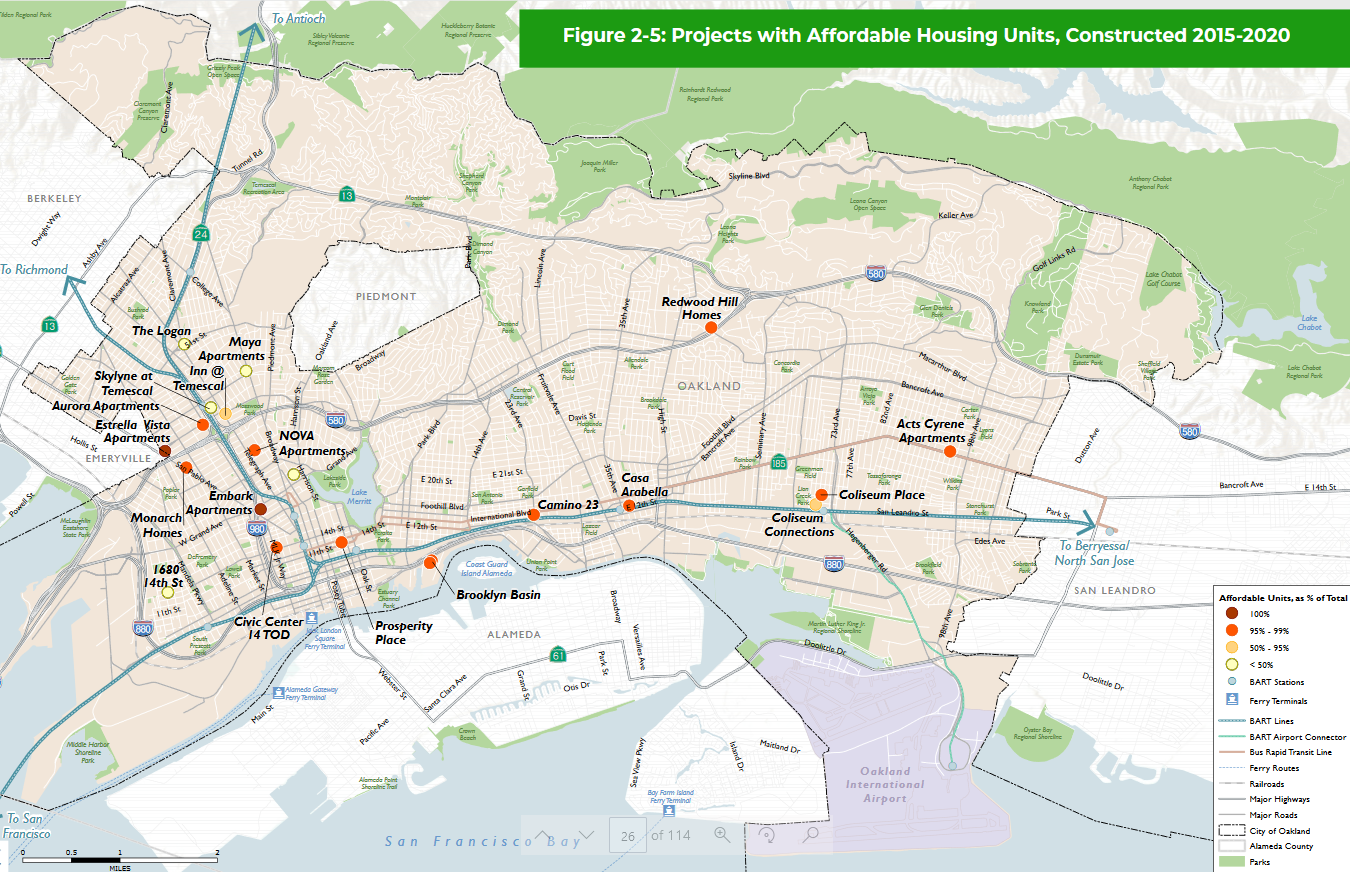 Affordable housing units built from 2015-2020, screenshot from Map Atlas