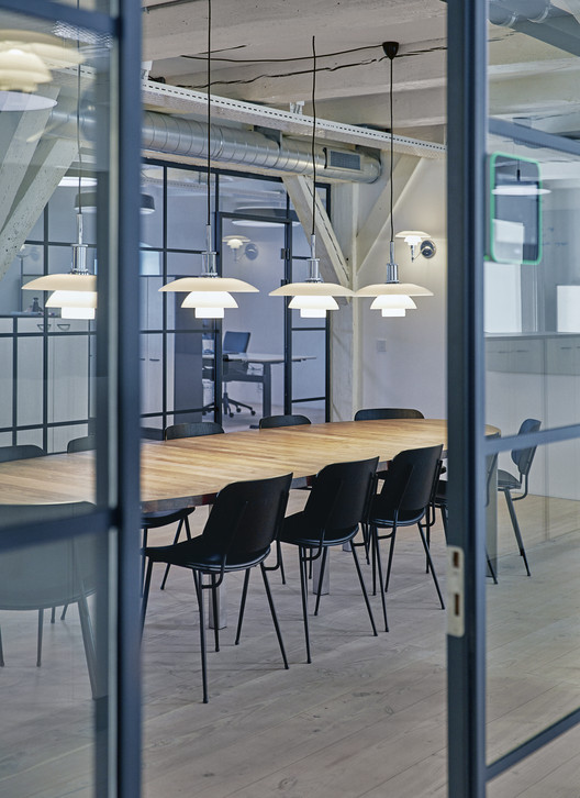 Dynamic Lighting for a Better Working Environment, Louis Poulsen HQ & Showroom in Copenhagen, Denmark . Image  Martin Slyst