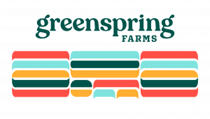 An image showing Greenspring Farms logo representing spirulina