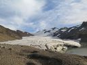 The terminus of Helm Glacier in B.C.s Garibaldi Park. At Helm Glacier, it's pretty much what we call almost a dead glacier now. There's literally no growth at all, says Mark Ednie, a physical scientist with the Geological Survey of Canada.