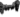 Black and white illustration of a rock shelf with pixels dripping down representing oil